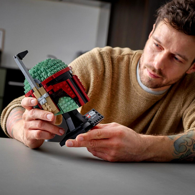 Zestaw klocków LEGO Star Wars Hełm Boby Fetta 625 elementów (75277) - obraz 4