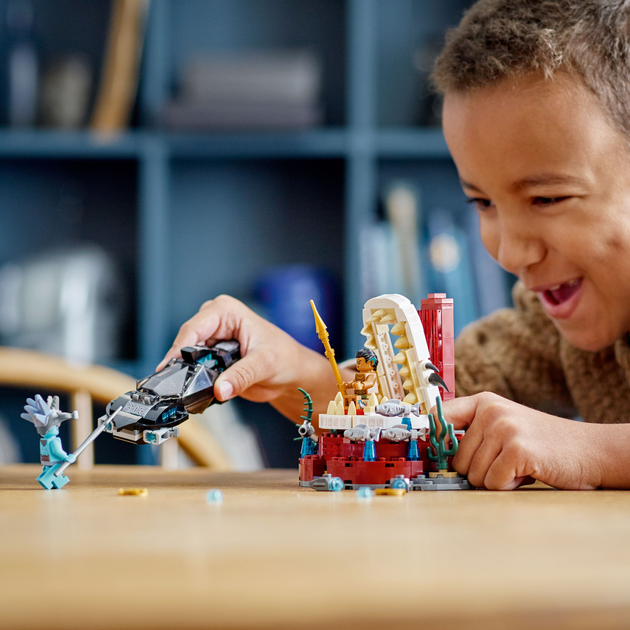Конструктор LEGO Super Heroes Тронна зала короля Неймора 355 деталей (76213) - зображення 4