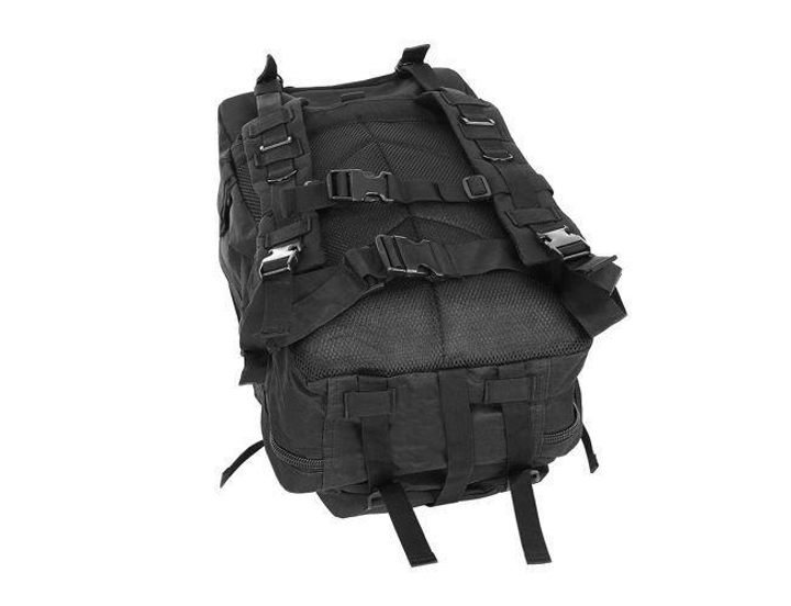 Рюкзак сумка на плечи ранец система быстрого сброса Черный 30 л 29/37/50см нейлон/полиэстр 600D водоотталкивающий двухлямковый с ручкой для переноса - изображение 2