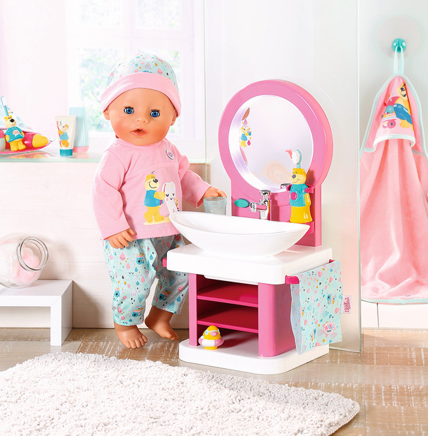 Zapf Interaktywna Umywalka dla Lalki Baby Born - obraz 3