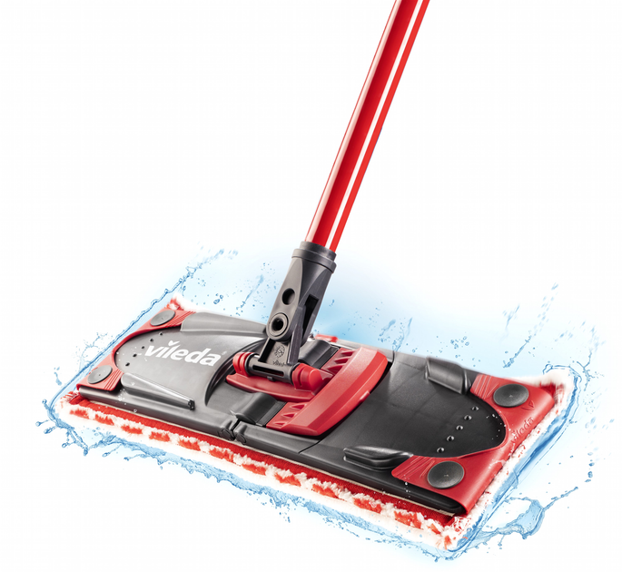 Mop z teleskopową rączką Vileda Ultramax Czerwony (4023103201200) - obraz 4