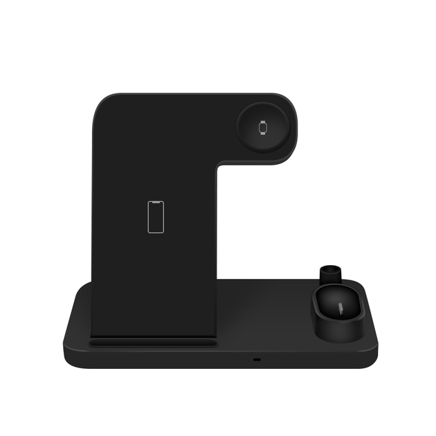 Беспроводное зарядное устройство для телефона, эирподс, айвотч 4 в 1 Wireless QI 10W TMX-4001 - изображение 2