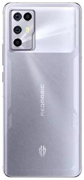 Smartfon ZTE Nubia RedMagic 6R 12/256GB Mercury Silver (TKONUISZA0001) - obraz 2