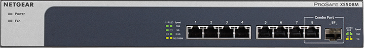 Przełącznik Netgear XS508M (XS508M-100EUS) - obraz 1