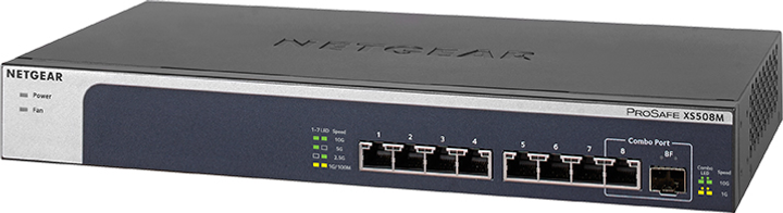 Комутатор Netgear XS508M (XS508M-100EUS) - зображення 3