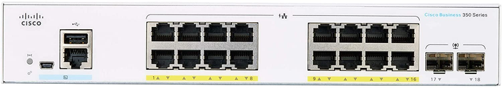Przełącznik Cisco CBS350-16P-2G-EU - obraz 1