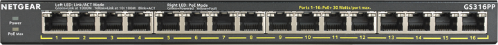 Комутатор Netgear GS316PP (GS316PP-100EUS) - зображення 1