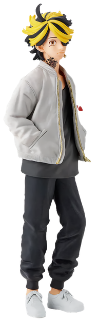 Фигурка Banpresto Tokyo Revengers Kazutora Hanemiya Токийские Мстители Казутора Ханемия 15 см WST B TR KH - Фото 1 Фигурка Banpresto Tokyo Revengers Kazutora Hanemiya Токийские Мстители Казутора Ханемия 15 см WST B TR KH - изображение 1
