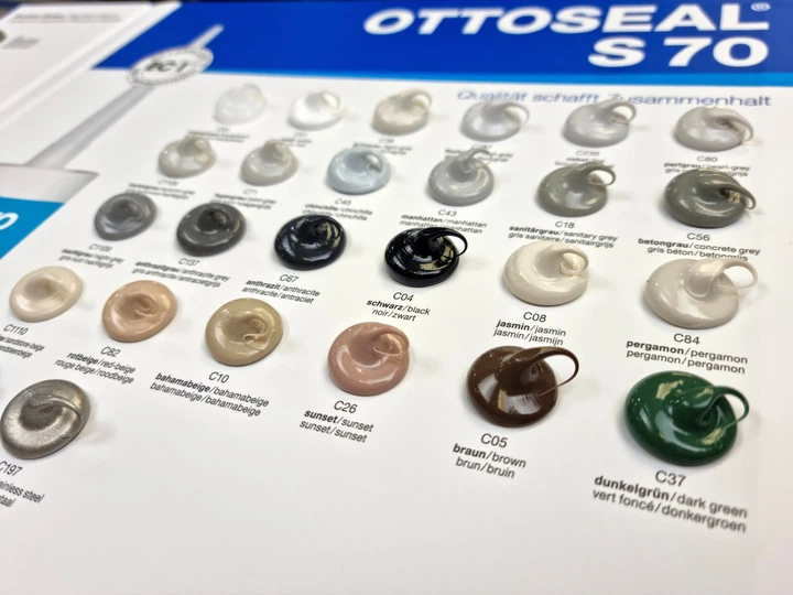 Силіконовий герметик Litokol OttoSeal S70 С38 світло-сірий (8NTRGRL0201) - изображение 3