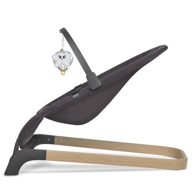 Детский шезлонг Lionelo JUNE AIR GREY GRAPHITE - изображение 2
