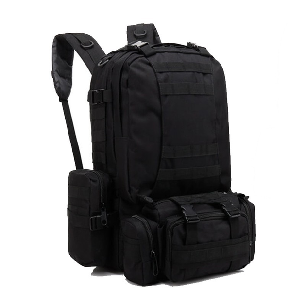 Рюкзак тактический Smartex 3P Tactical 55 ST-002 black (ST253) - изображение 1