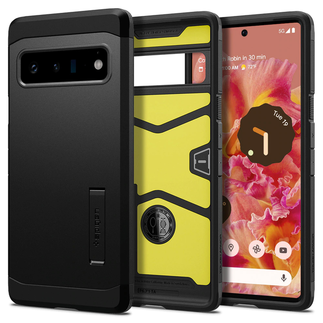 Чехол Spigen Tough Armor для Google Pixel 6 Pro Black (ACS03461) – фото ...
