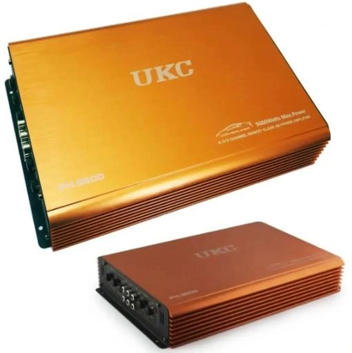 Усилитель мощности звука автомобильный UKC AMP PH.9600, 4-х канальный, 9600Вт - изображение 1