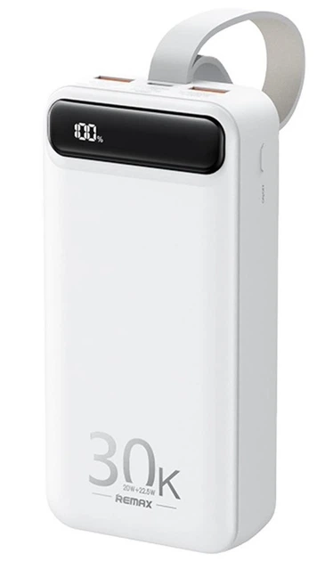 Універсальна мобільна батарея Remax RPP-522 Bole 30000mAh White (RPP ...