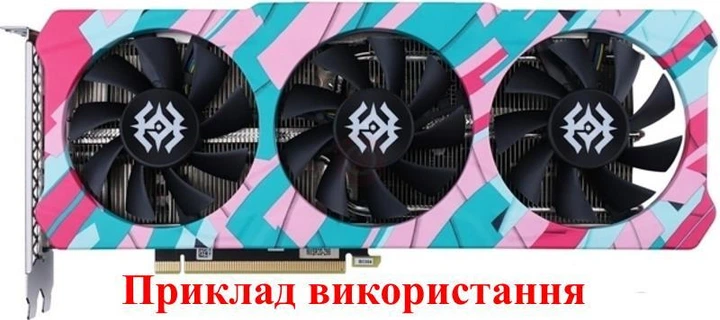 Вентилятор Ecotherm для видеокарты XFX Zotac FY08015M12LPA (GFY08010E12SPA) комплект 3 шт (№436) - изображение 5