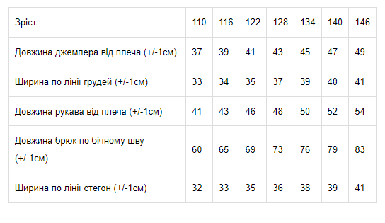 Костюм для дівчинки Носи своє 116 Нефритовий (p-7014-164451) - изображение 4