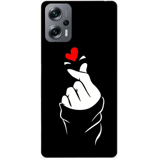 Силіконовий бампер чохол Candy для Xiaomi Redmi Note 12 з малюнком Знак Кохання - Фото 1 Силіконовий бампер чохол Candy для Xiaomi Redmi Note 12 з малюнком Знак Кохання - зображення 1