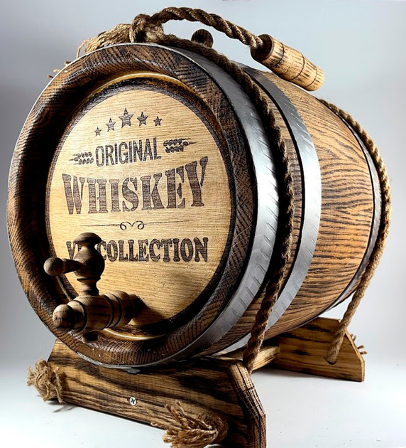 Дубовая бочка Barrels «Original Whiskey» из колотого дуба для виски ...