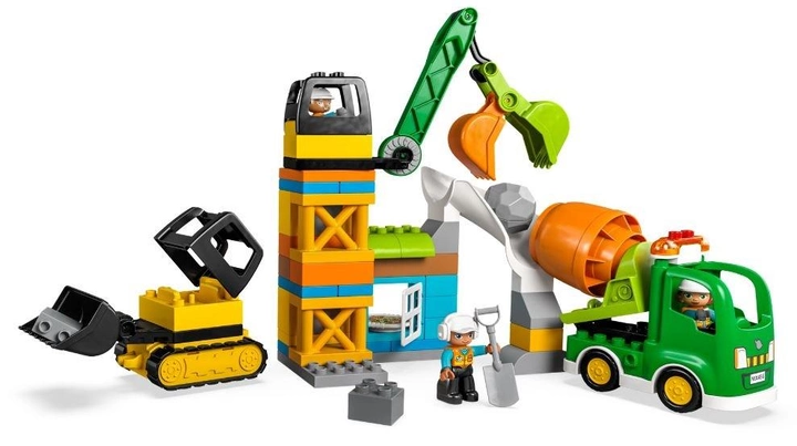 Конструктор LEGO DUPLO Town Будівельний майданчик 61 деталь (10990) - зображення 2