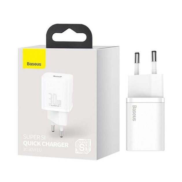 Сетевое зарядное устройство Baseus Super Si quick charger IC 30W EU ...