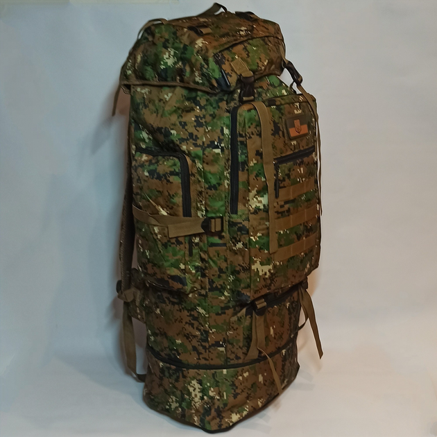 Армійський рюкзак 100 л Піксель темний - зображення 2