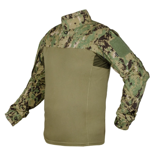 Тактическая рубашка Emerson Assault Shirt XS зеленый камуфляж AOR2 2000000101972 - изображение 2