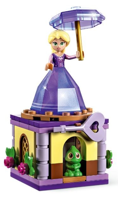Zestaw klocków LEGO Disney Princess Wirująca Roszpunka 89 elementów (43214) - obraz 4