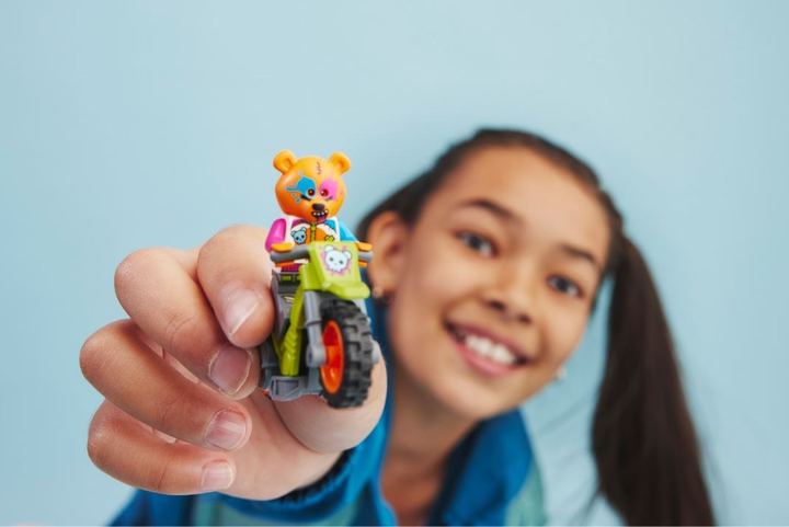 Zestaw klocków LEGO City Motocykl kaskaderski z niedźwiedziem 10 elementów (60356) - obraz 5