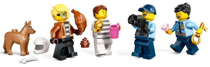 Конструктор LEGO City Переслідування на поліцейській дільниці 172 деталі (60370) - зображення 4