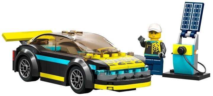 Конструктор LEGO City Електричний спортивний автомобіль 95 деталей (60383) - зображення 2