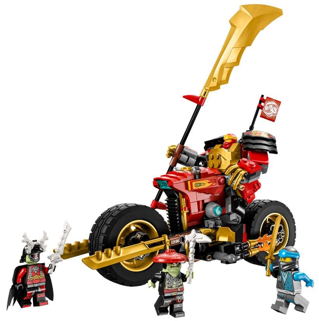 Zestaw klocków LEGO Ninjago Jeździec-Mech Kaia EVO 312 elementów (71783) - obraz 2
