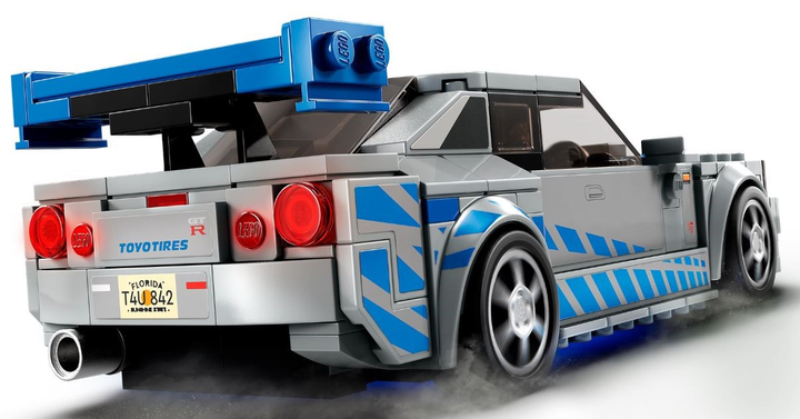 Zestaw klocków LEGO Speed Champions Nissan Skyline GT-R (R34) z filmu Za szybcy za wściekli 319 elementów (76917) - obraz 4