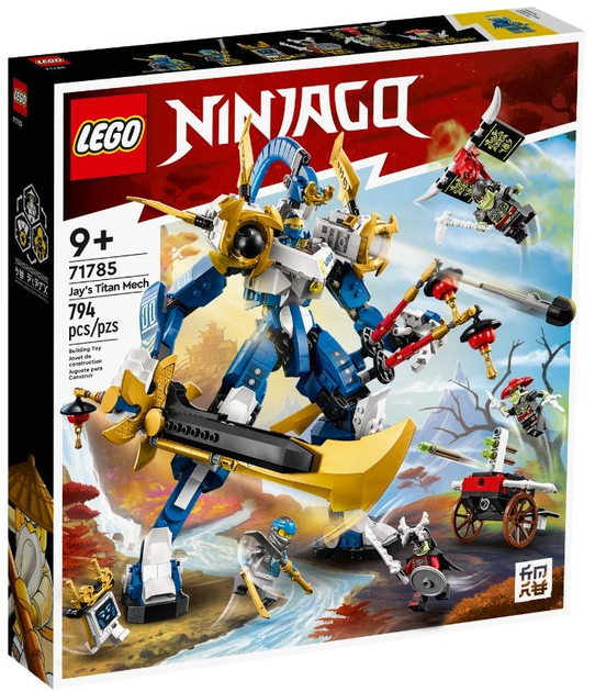 Zestaw klocków LEGO Ninjago Tytan mech Jaya 794 elementy (71785) - obraz 1