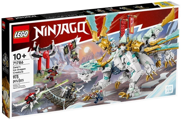Конструктор LEGO Ninjago Істота Крижаний Дракон Зейна 973 деталі (71786) - зображення 1