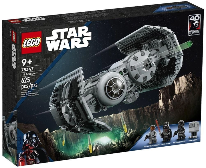 Zestaw klocków LEGO Star Wars Bomber TIE 625 elementów (75347) - obraz 1