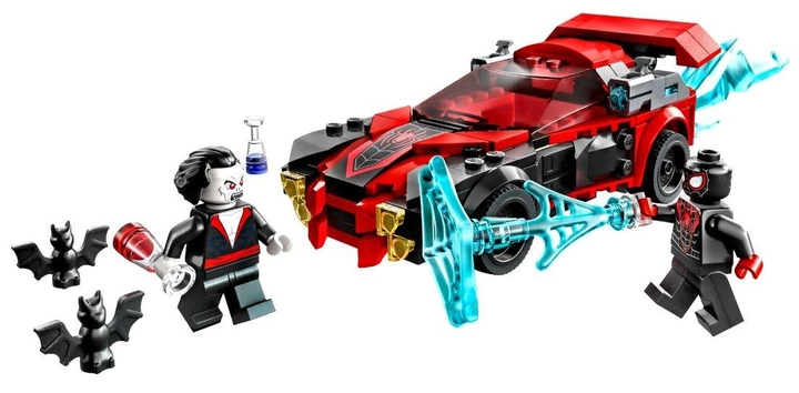 Zestaw klocków LEGO Super Heroes Miles Morales vs Morbius 220 elementów (76244) - obraz 2