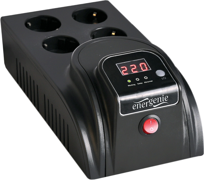 Стабилизатор напряжения EnerGenie 1000 ВА EG-AVR-E1000-01 – фото ...