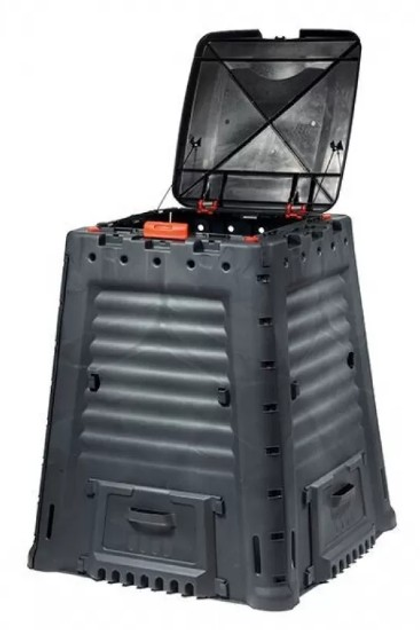 Компостер садовий KETER MEGA COMPOSTER 650л Чорний - изображение 2