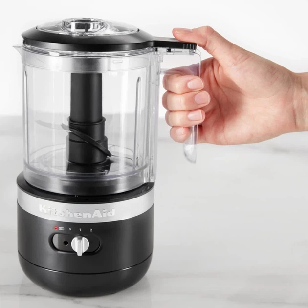 Кухонный комбайн KitchenAid беспроводной 5KFСB519EBM черный матовый - изображение 7