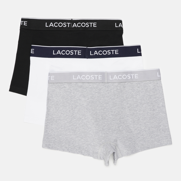Набор трусов шорты мужской Lacoste 5H3389-NUA S 3 шт (8001034925026_3614032999514) - изображение 2