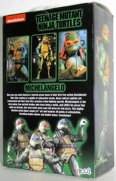 Фигурка Черепашки-ниндзя Микеланджело Michelangelo Teenage Mutant Ninja Turtles 18 см - изображение 4