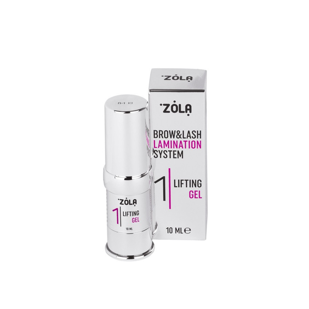 Склад для ламінування брів Zola 01 Lifting gel - Фото 1 Склад для ламінування брів Zola 01 Lifting gel - изображение 1