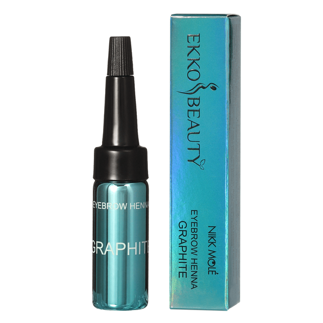 Хна для бровей Ekkobeauty Graphite, 7 мл - Фото 1 Хна для бровей Ekkobeauty Graphite, 7 мл - изображение 1