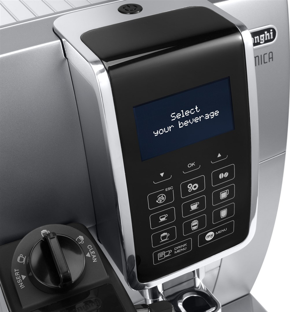 Кавомашина DELONGHI Dinamica ECAM 350.75 S - зображення 6
