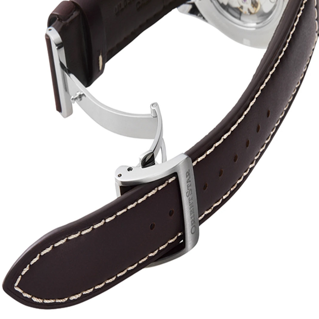 Чоловічий наручний годинник ORIENT RE-AU0204L00B / Коричневий - зображення 6