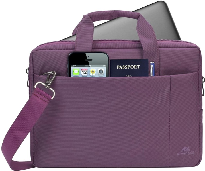 Сумка для ноутбука RivaCase 8221 13.3" Purple (8221 (Purple)) - зображення 4