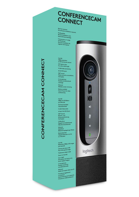Logitech ConferenceCam Connect Silver (960-001034) - зображення 9