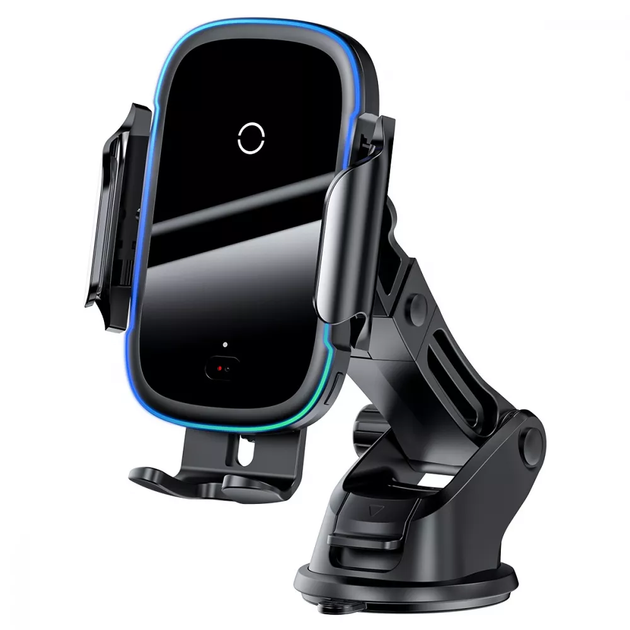 Автодержатель с Беспроводной Зарядкой Baseus Light Electric 15W Black - изображение 12