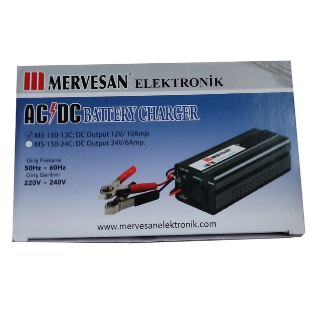 Зарядное устройство Mervesan MT-150C-12C для аккумулятора 12В током 10А. Рекомендовано для АКБ от 30 до 100А/ч - изображение 6
