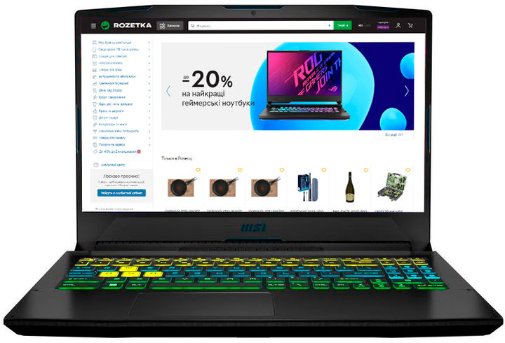 Ноутбук MSI Crosshair 15 C12V (C12VG-673XUA) Black – фото, отзывы ...